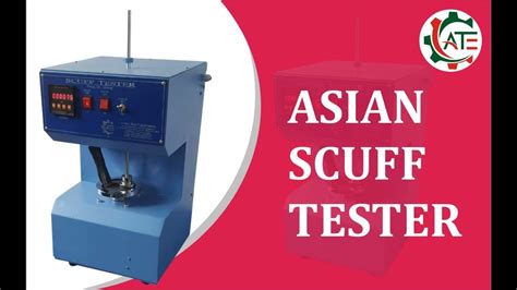 scuff machine|scuff tester machine.